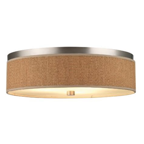 12 stylish ceiling fans under $500 to keep you cool. 20-1/2 Inch Flushmount Drum Shade Ceiling Light ...