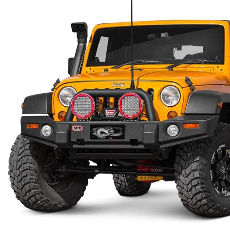 Arb Jeep Wrangler 2011 Deluxe Full Width Raw Front Winch Hd Bumper