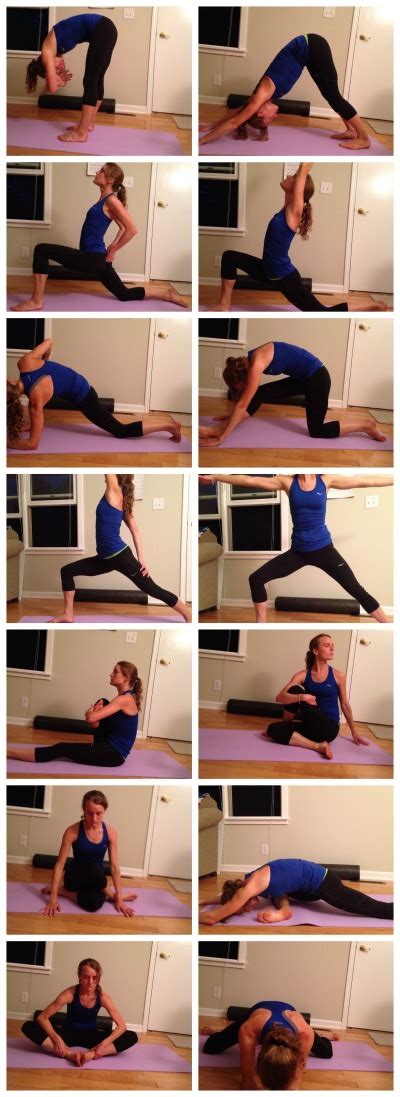 hip opening yoga stretches for runners tina muir