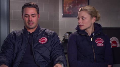 chicago fire interview excerpts taylor kinney and lauren german