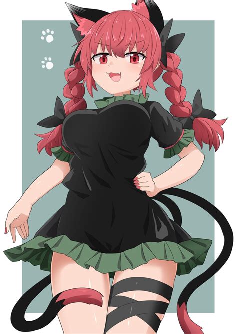 Kaenbyou Rin Touhou Drawn By Chups Danbooru