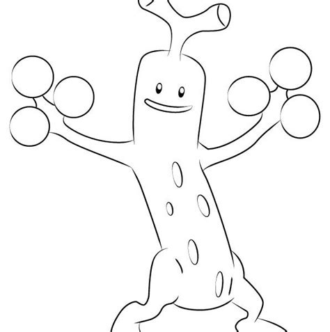Snover Pokemon Coloring Page