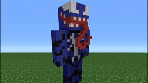 Minecraft Tutorial How To Make A Venom Statue Youtube