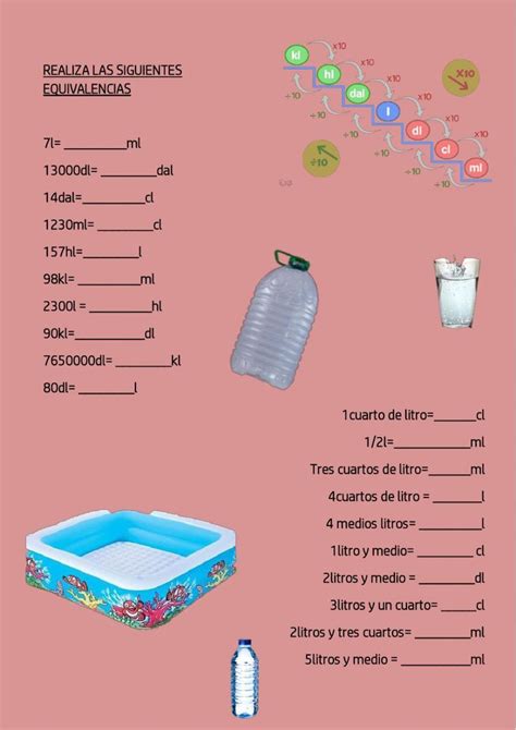 A Pink Poster With Different Types Of Items And Numbers On Its Back Side