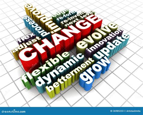 Change Words Royalty Free Stock Photo 36985233