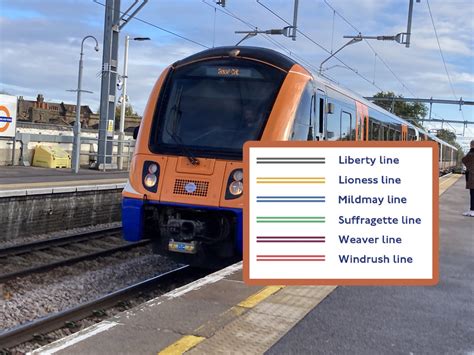 London Overground Lines New Names And Colours Londonist