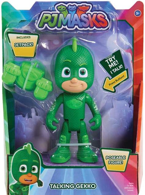 Pj Masks Deluxe 15cm Talking Figure Gekko Wave 3 Wholesale