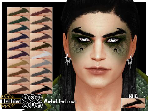The Sims Resource Warlock Eyebrows