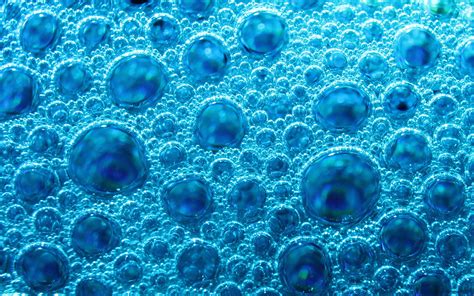Download Wallpapers Water Bubbles Texture Macro Bubbles In Water