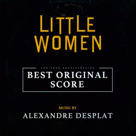 alexandre desplat little women for your consideration best original score for your