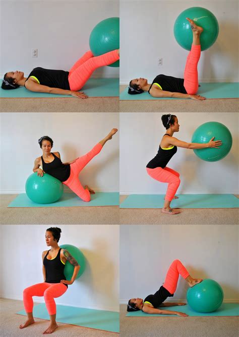 Diary Of A Fit Mommy Stability Ball Total Leg Workout
