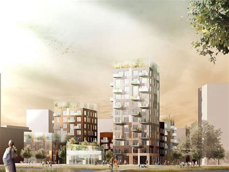 Cf Møller Design New Residential Area In Stockholm The Style Examiner