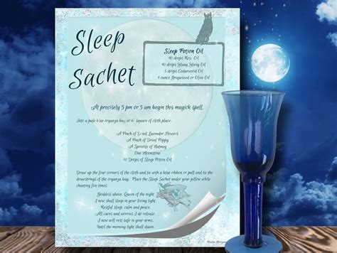 Sleep Sachet Recipe And Spell Sleep Magic Lucid Dreaming Sleeping