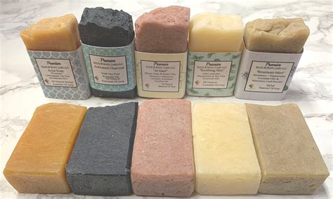 Handmade Soap Bars All Natural Herbal Soap Shaving Bar Soap All