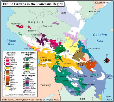 Ethnic Groups In The Caucasus Region Georgia Reliefweb