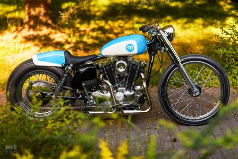 Sportster Deleganza A Slick 70s Harley Ironhead Bobber Bike Exif
