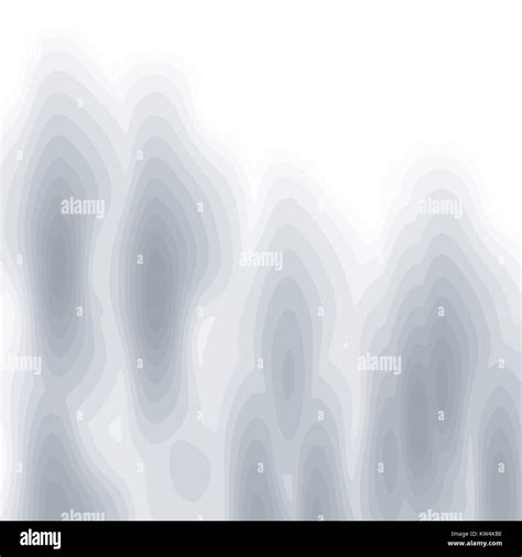 Grey Watercolor Blurred Haze Pattern Vector Illustration Stock Vector