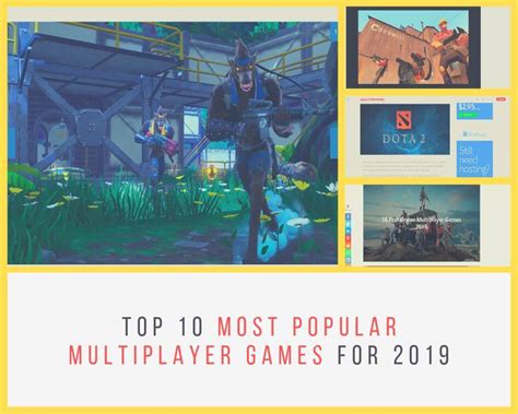 Top 10 Most Popular Multiplayer Games For 2019 Area19delegate