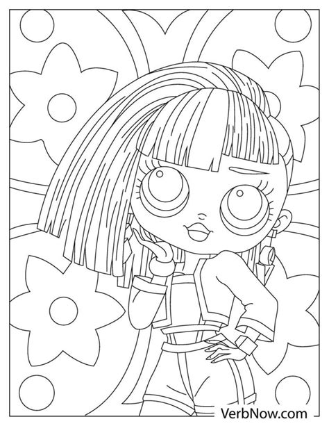 Lol Surprise Omg Dolls Coloring Pages Printable Py