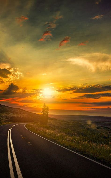Sunset Highway Download Free Hd Mobile Wallpapers