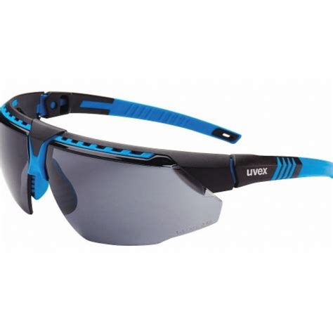 honeywell uvex safety glasses gray lens blue frame s2871hs 1 fred meyer