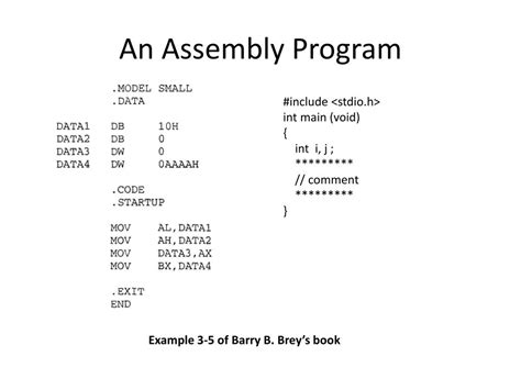 PPT Lecture 1 Assembly Language Programming PowerPoint Presentation