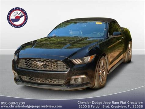 Used 2017 Ford Mustang Ecoboost Premium Convertible Rwd For Sale In