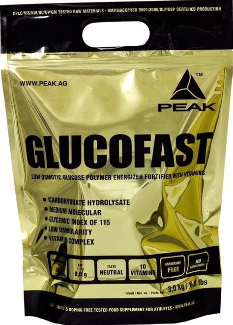 Vision team werben spenden newsletter facebook. Peak Glucofast - 3000g