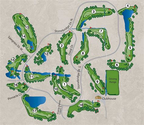 Golf Course Layout