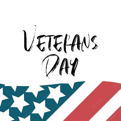 Premium Vector A Postcard Dedicated To Veterans Day On November 11
