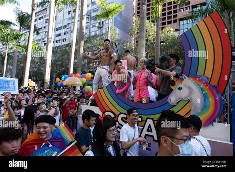 People Seen Dancing On A Rainbow Decorated Vehicle During The 2020