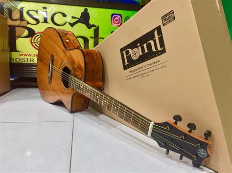 Gitar Akustik Body Kayu Bobok Original Point Semarang Music Point