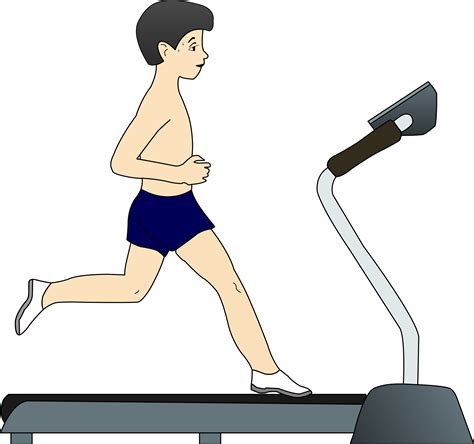 Free Exercising Treadmill Cliparts Download Free Exercising Treadmill