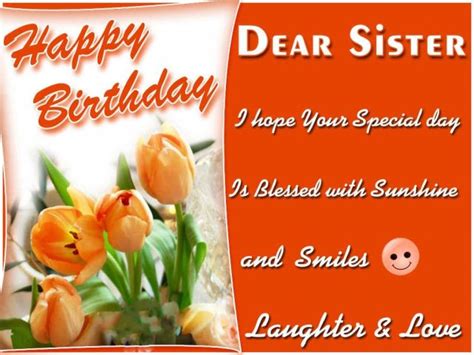 61 Unique Happy Birthday Wishes For Sister With Images 9 Happy Birthday