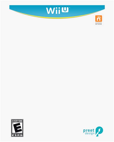 Wii U Box Template