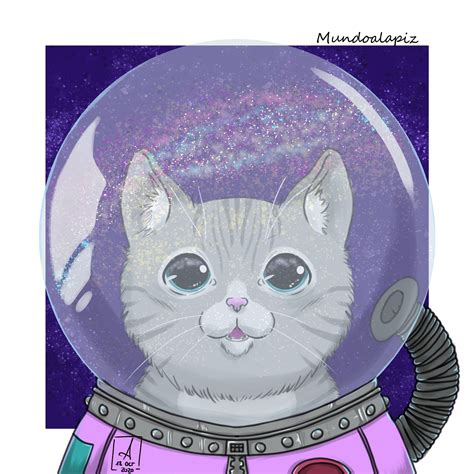 Artstation Galaxy Cat