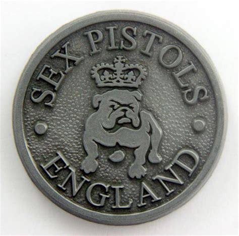 Sex Pistols England Metal Badge