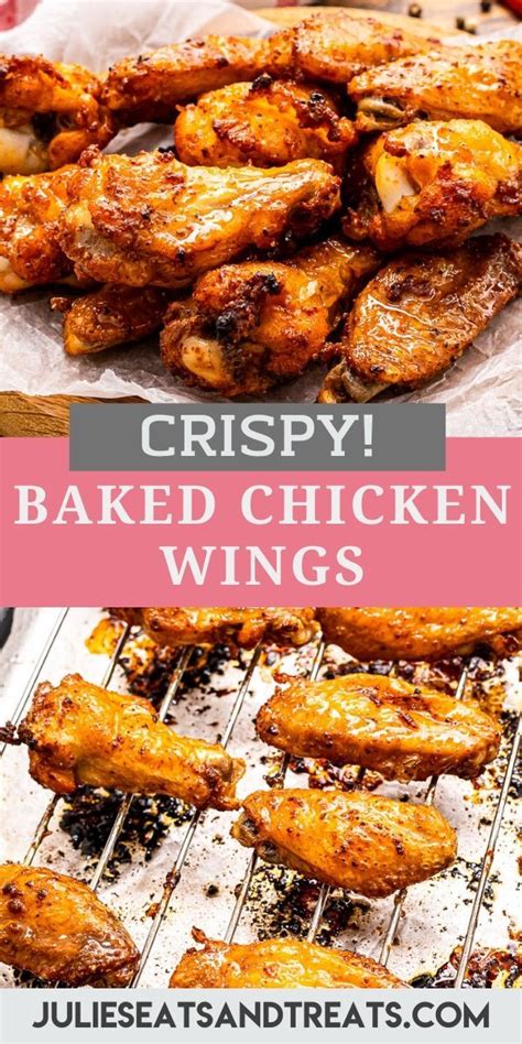 So i called some friends over for beer and more chicken wings. Cravings some wings? These crispy Baked Chicken Wings are so easy to make. They are tender ...