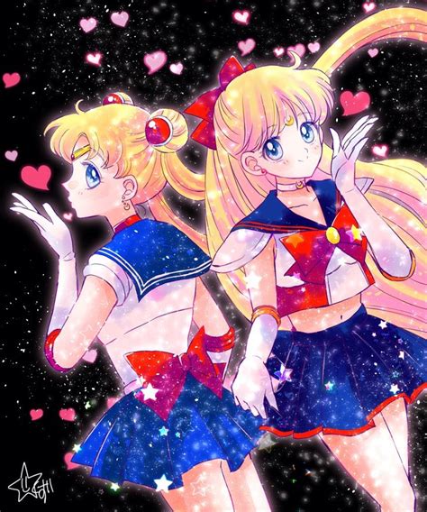 Sailor Moon And Sailor Venus Sailor Moon Anime Manga Anime