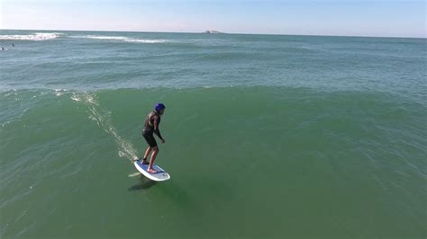 Surf Foil Motaury Na Praia Do Gi Youtube