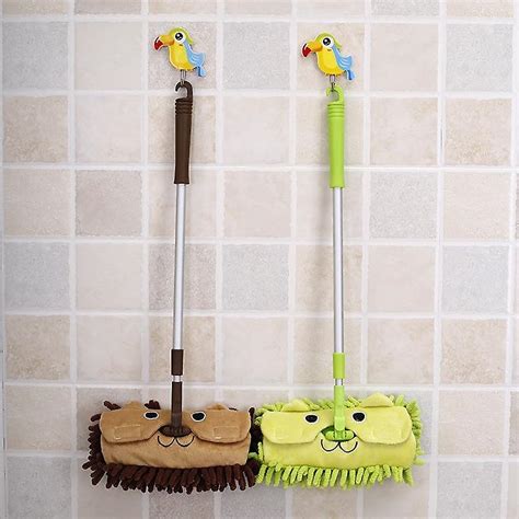 Cute Cartoon Pattern Mini Mop Broom And Dustpan Set Cleaning Tool Toys