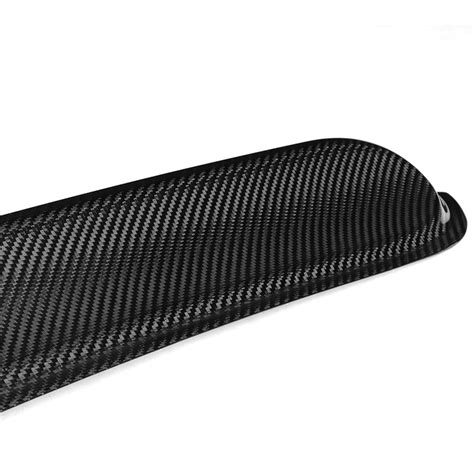 For 2008 2021 Dodge Challenger Real Carbon Fiber Rear Window Roof Spoi