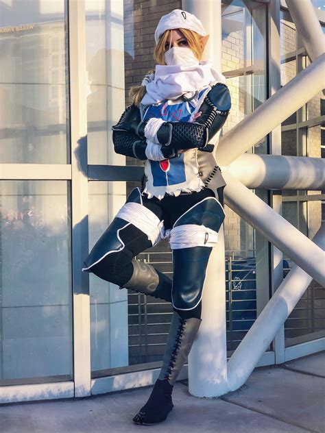 [cosplay] Handmade Sheik Cosplay From Legend Of Zelda Super Smash Bros By Me At Project