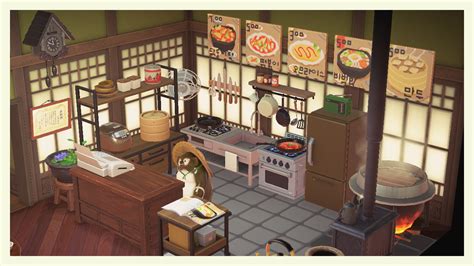 Korean Food Menu - Animal Crossing Pattern Gallery & Custom Designs
