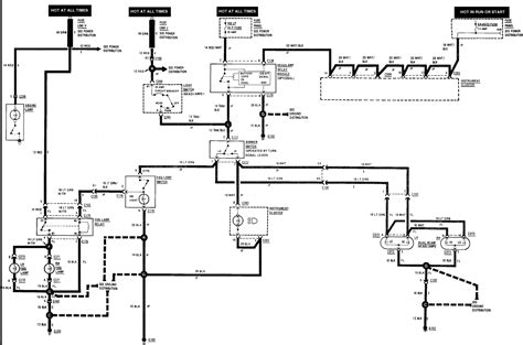 The diagram explains that the power source is coming in from the left. Head lights and turn signals out on '88 Jeep Comanche. Where do I start looking? D.Clayton