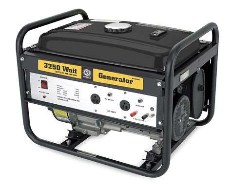 Steele Products 3250 Watt 4 Cycle Gas Portable Generator Sp Gg300 In