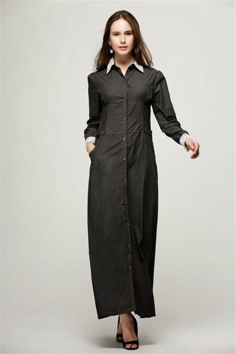 Baju muslimah murah trendy modern modis. pink bubblegum princess: Dress Denim cantik dan murah ...