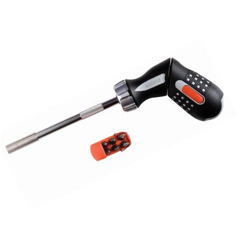 Bahco Tools 10 Magnetic Ratcheting Swivel Pistol Grip Screwdriver