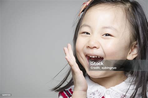 Happy Little Girl Stock Photo Download Image Now 2 3 Years Asian