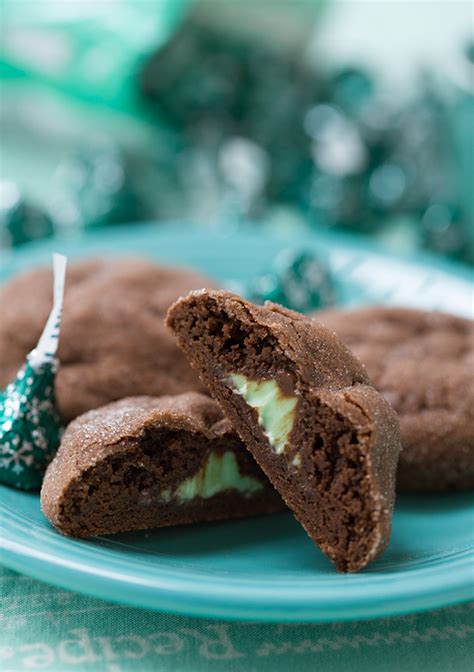 Chocolate Mint Truffle Cookies Love And Olive Oil